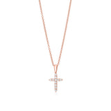 Diamond Cross Pendant- Various Sizes