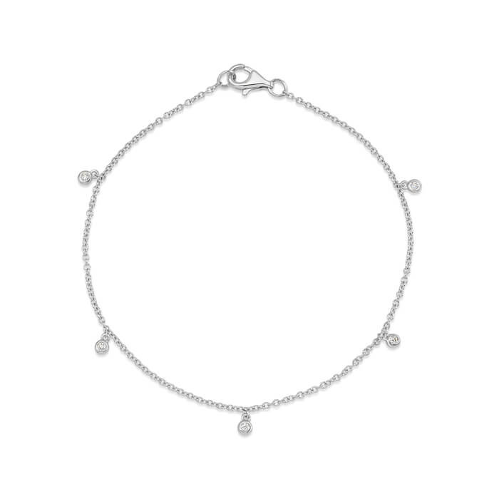 Diamond Dangle Bracelet