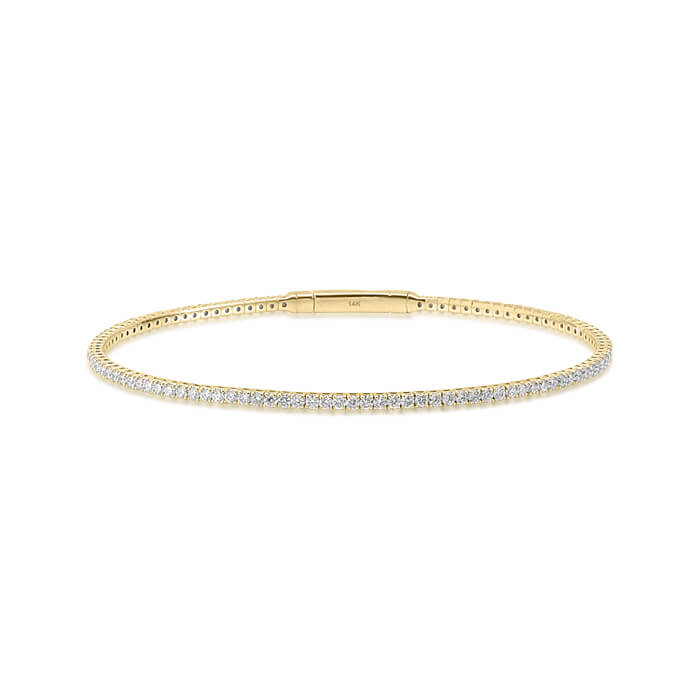 Diamond Flex Bangle