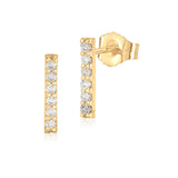 Diamond Bar Stud- Medium