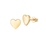 Heart Studs- Large