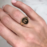 Oval Signet Ring- Medium