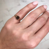 Oval Signet Ring- Extra Small