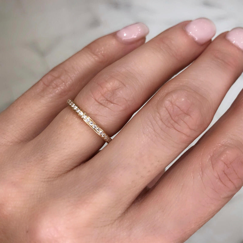 Blanc Channel Eternity Ring