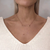 Horizonal Bar Necklace