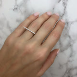 Diamond Bar Ring