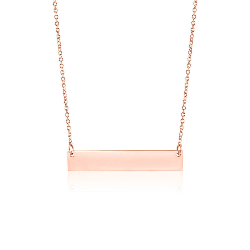 Horizonal Bar Necklace