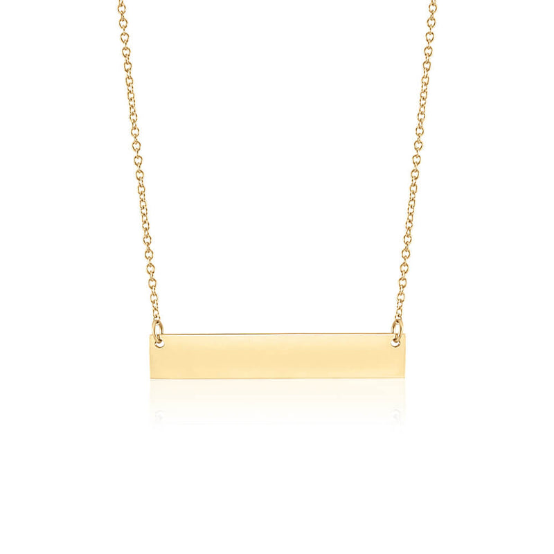 Horizonal Bar Necklace