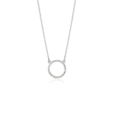 Diamond Circle Necklace