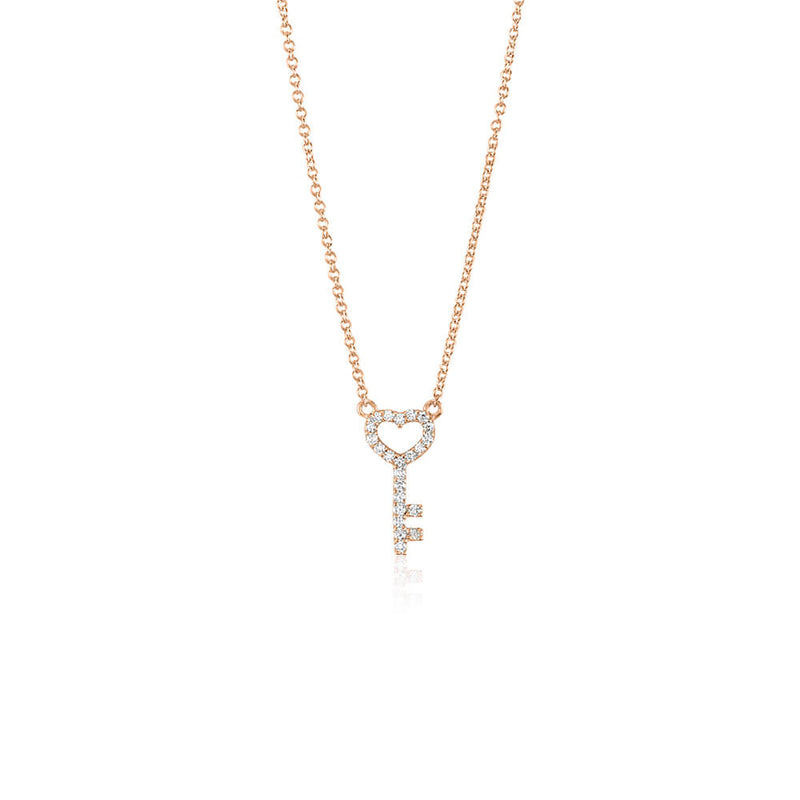 Diamond Key Necklace