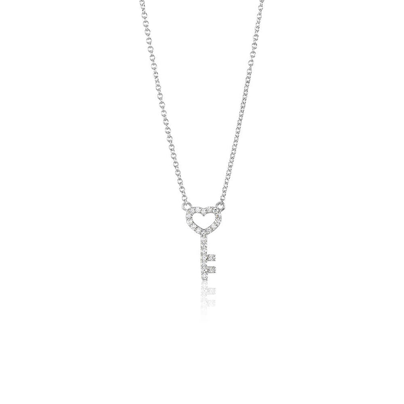 Diamond Key Necklace