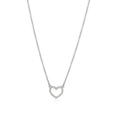 Diamond Heart Necklace- Small