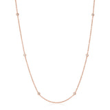 Diamond Stations Necklace