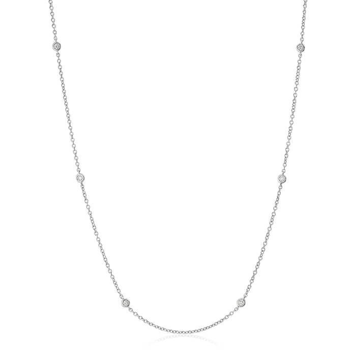 Diamond Stations Necklace