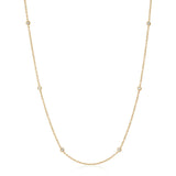 Diamond Stations Necklace