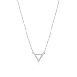 Diamond Triangle Necklace