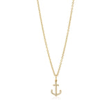 Diamond Anchor Pendant/ Charm