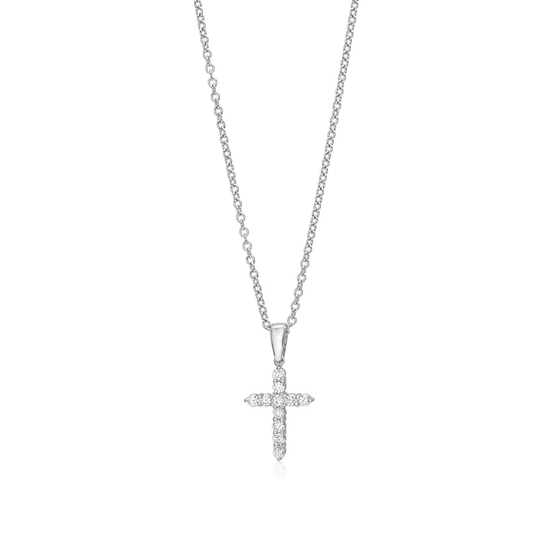 Diamond Cross Pendant- Various Sizes