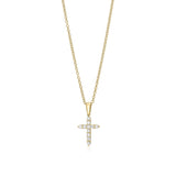 Diamond Cross Pendant- Various Sizes