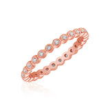 Round Milgrain Eternity Ring