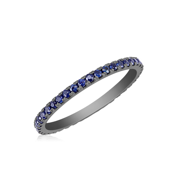 Sapphire Micro Eternity Ring
