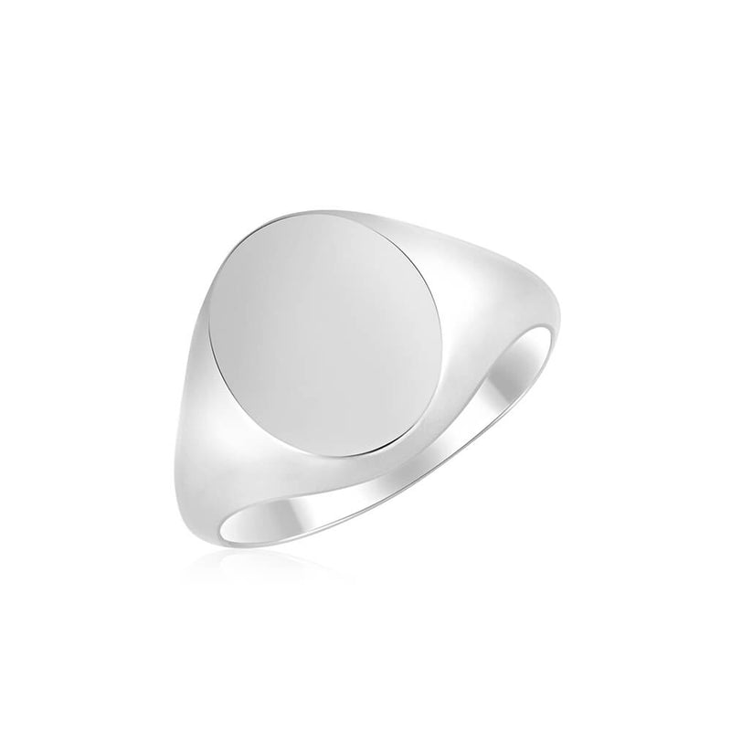 Oval Signet Ring- Medium