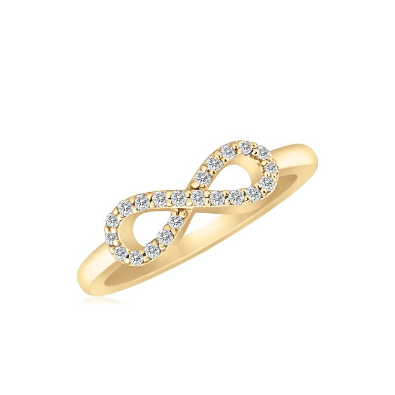 Infinity Diamond Ring