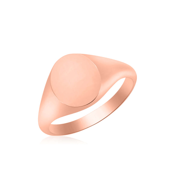 Oval Signet Ring- Small