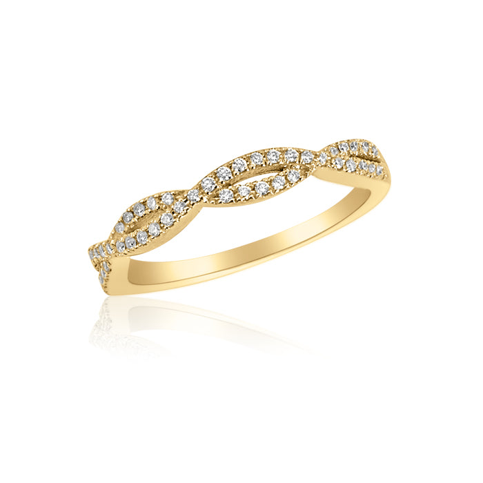 Twisted Diamond Band