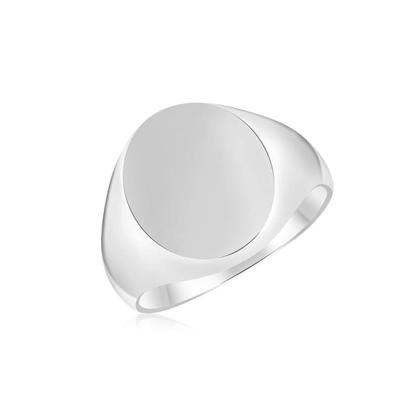 Oval Signet Ring- Large