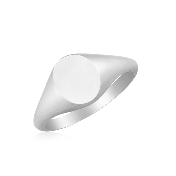 Oval Signet Ring- Extra Small