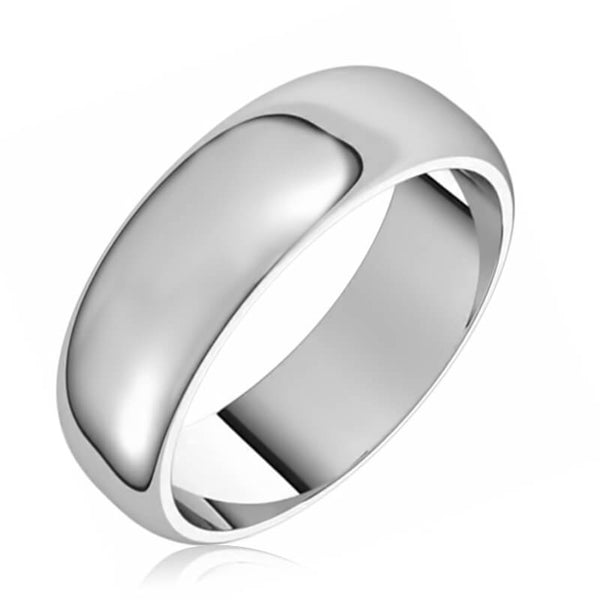 5mm Low Dome Comfort Band- Yellow and White Gold